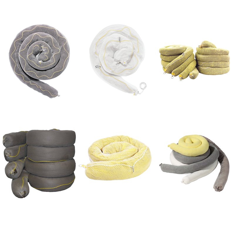 Oil Only Sorbent Oils Fuels Containment Outdoor Floating Barrier Absorbent For Spill Absorbing Heavy Duty Boom