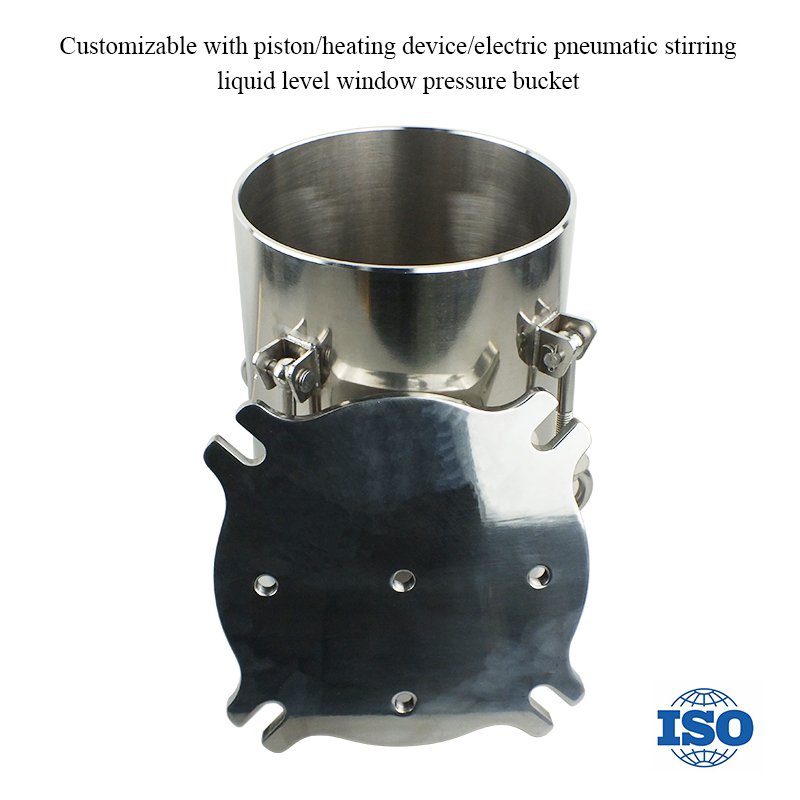 10L Pressure Dispensing Bucket 304 Stainless Steel Pressure Tank Glue Pressure Barrel