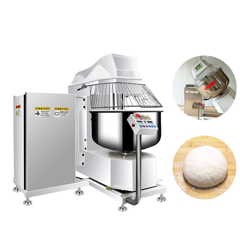 Customized 50kg 75kg 100kg 125kg 150kg Dough Kneading Machine Commercial Dough Mixer For Bakery