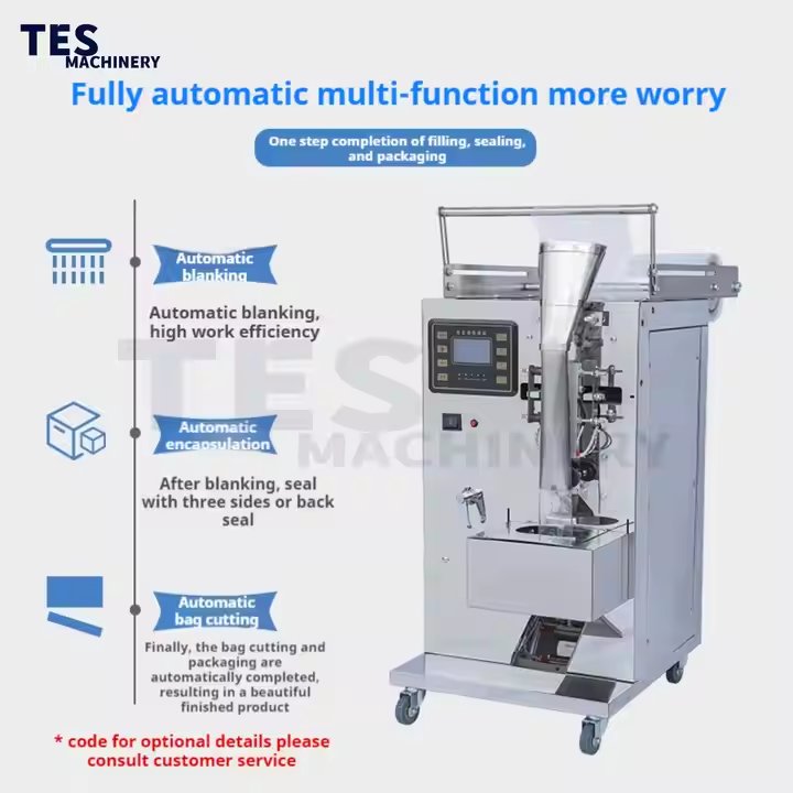 Fully Automatic Water Sachet Ice Milk and Juice Popsicle Packaging Machine for Sealing and Filling Liquid Products at High Speed