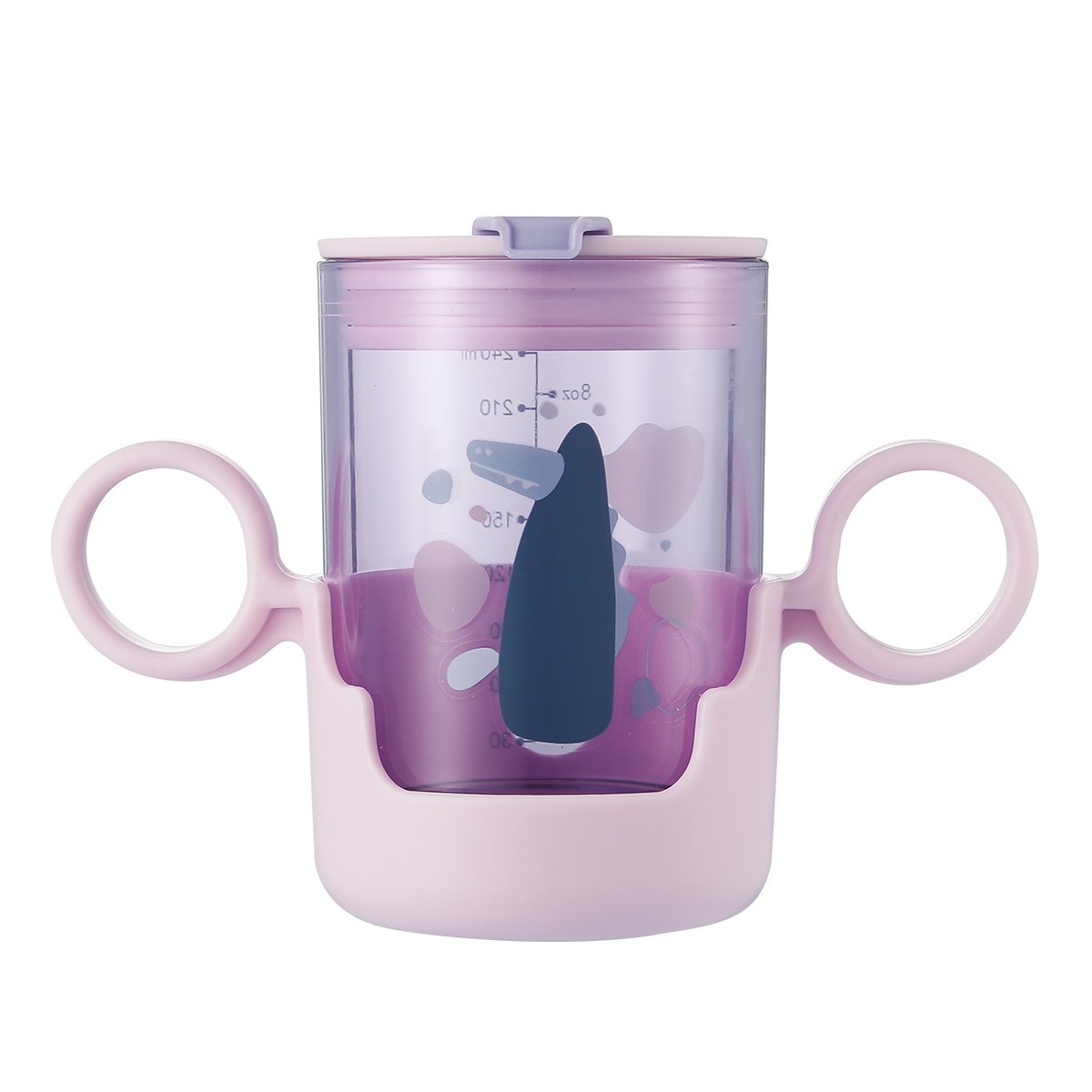 Children water cup baby training cup kids milk bottle with straw Tritan material