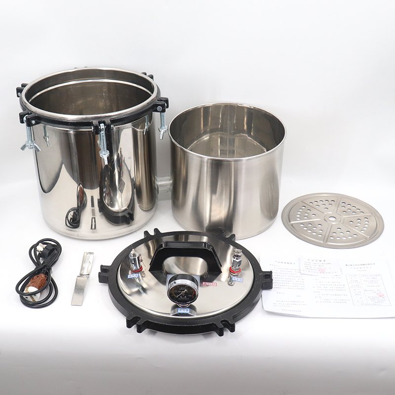 LABTEX 18L 24L using steam autoclave disinfection in water bath autoclave 24 liter