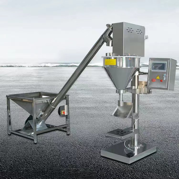 powder filling machine production line laundry powder detergent filling machine desktop automatic powder filling machine