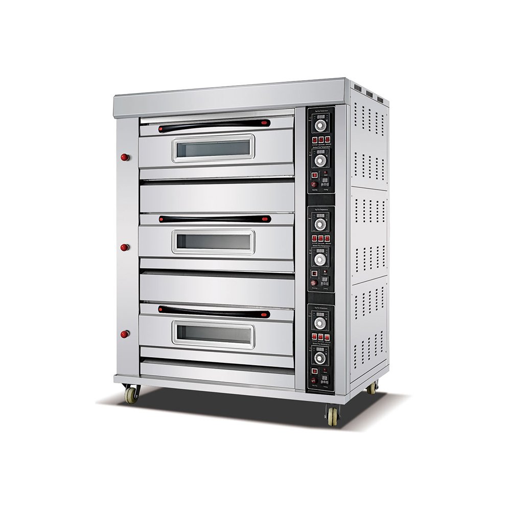 Hot sale baking oven electric commercial baking oven automatic 1/2/ 3 Deck oven for baking