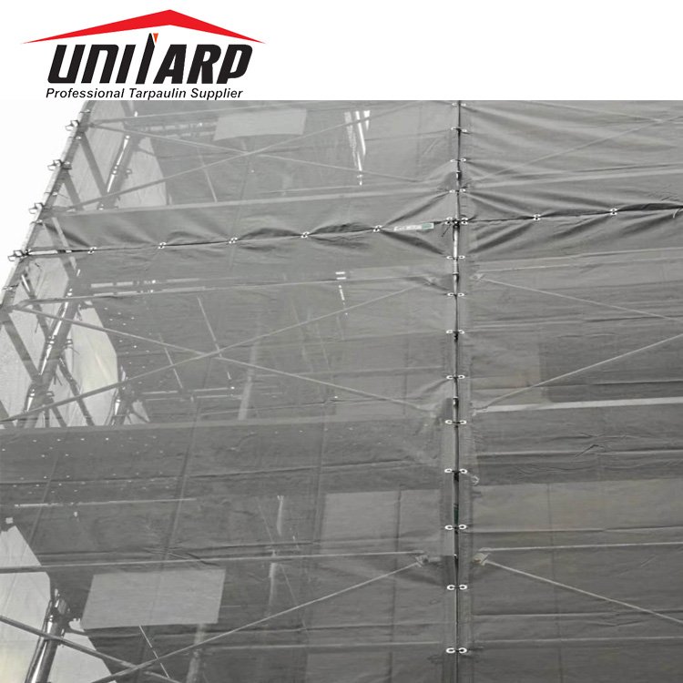 Fire Retardant Pvc Coated Mesh Fabric For Construction Building Safety Net,Greenhouse