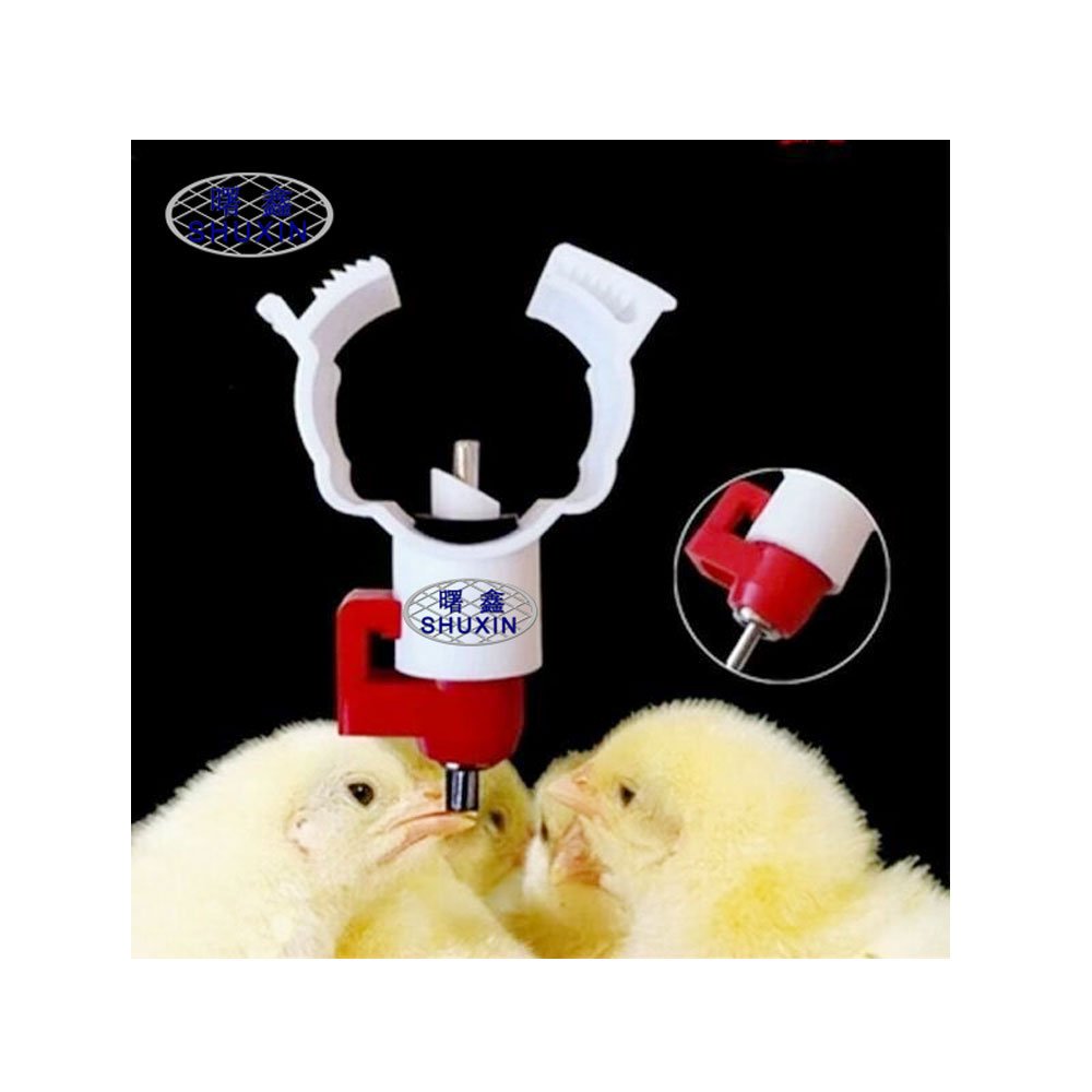 Poultry Cage Nipple Drinker Chicken Plastic Chick Drinker Chicken Water Drinkers Nipple Automatic
