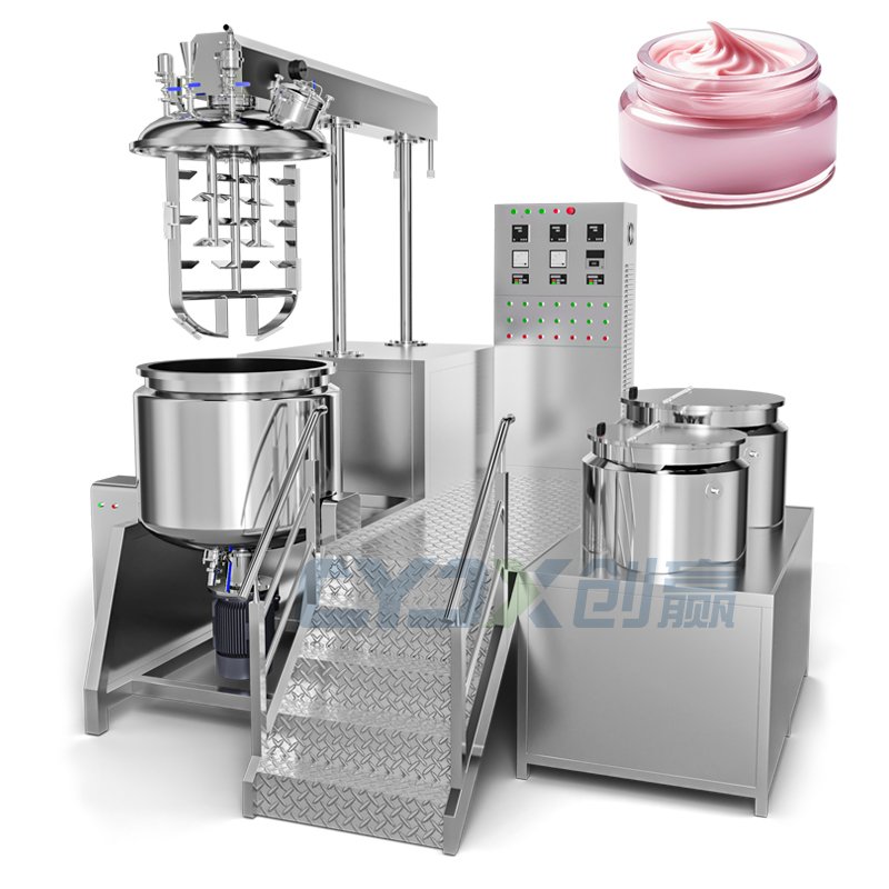 CYJX mayonnaise production line Mayonnaise Vacuum Homogenizing Emulsifying Mixer Industrial Mayonnaise Making Machine