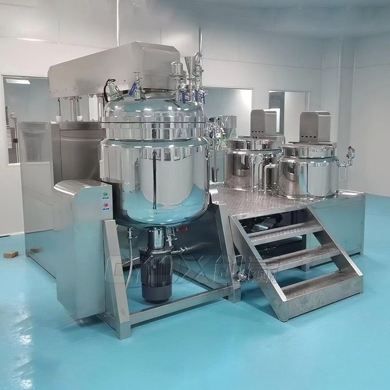 CYJX mayonnaise production line Mayonnaise Vacuum Homogenizing Emulsifying Mixer Industrial Mayonnaise Making Machine
