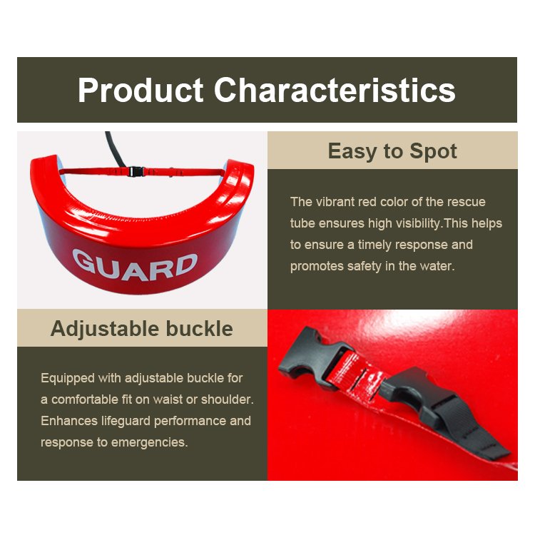 Swimming Safety Lifeguard Equipment Floating EVA Foam Rescue Buoy Tube For Sale china manufacture Water Competition Rescue Tube