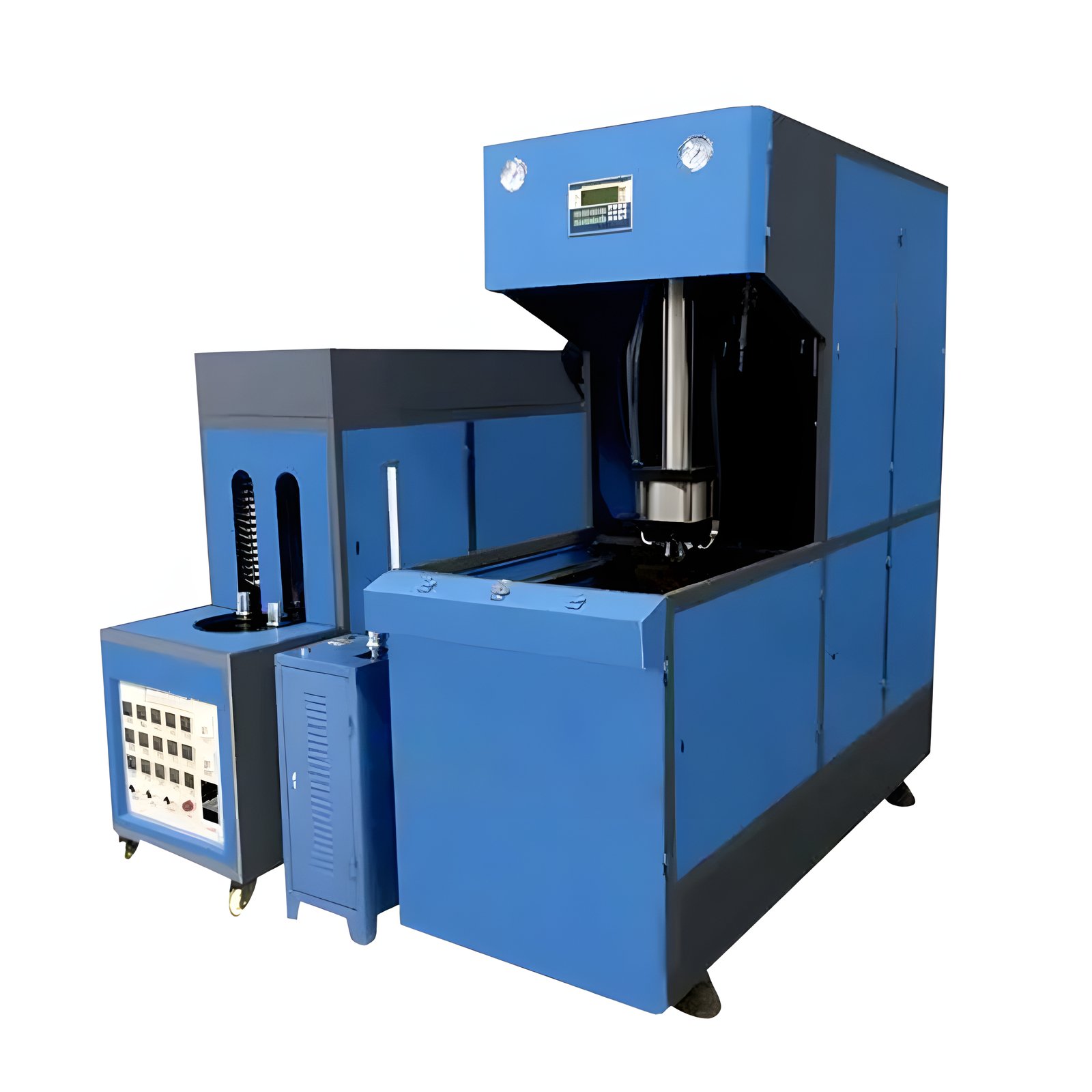 Spot New Products High Safety Level 1200 BPH Semi-Automatic PET Plastic Water Bottle Making Machine