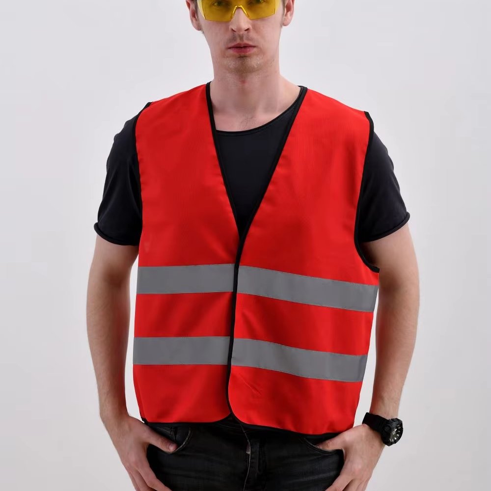 Logo can be customized custom safety vest reflective vest safety