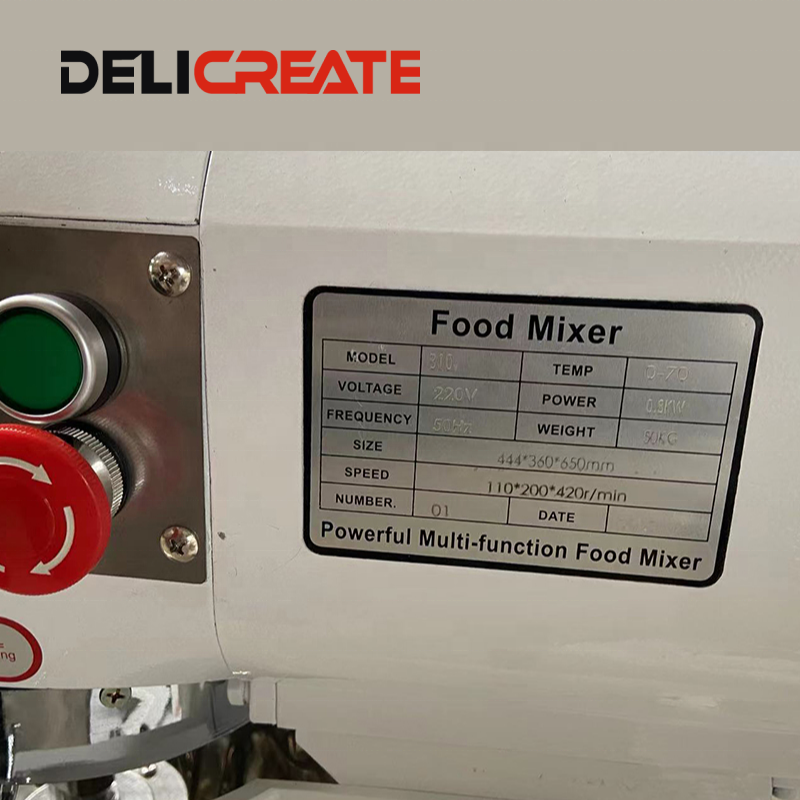 50L commercial planetary cake mixer bakery machines tabletop food mixer cake mixer 3 speeds baking equipment