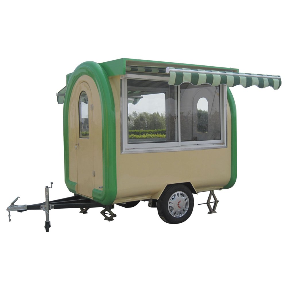 3M Mobile BBQ Smoker Grill Machine Food Trucks Food Trailers/Catering Street Food Carts with air conditioning