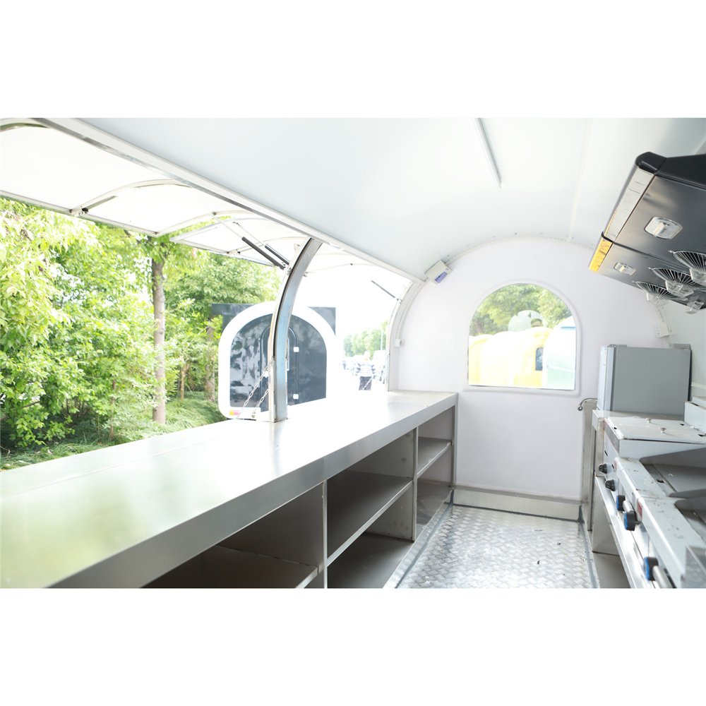 3M Mobile BBQ Smoker Grill Machine Food Trucks Food Trailers/Catering Street Food Carts with air conditioning