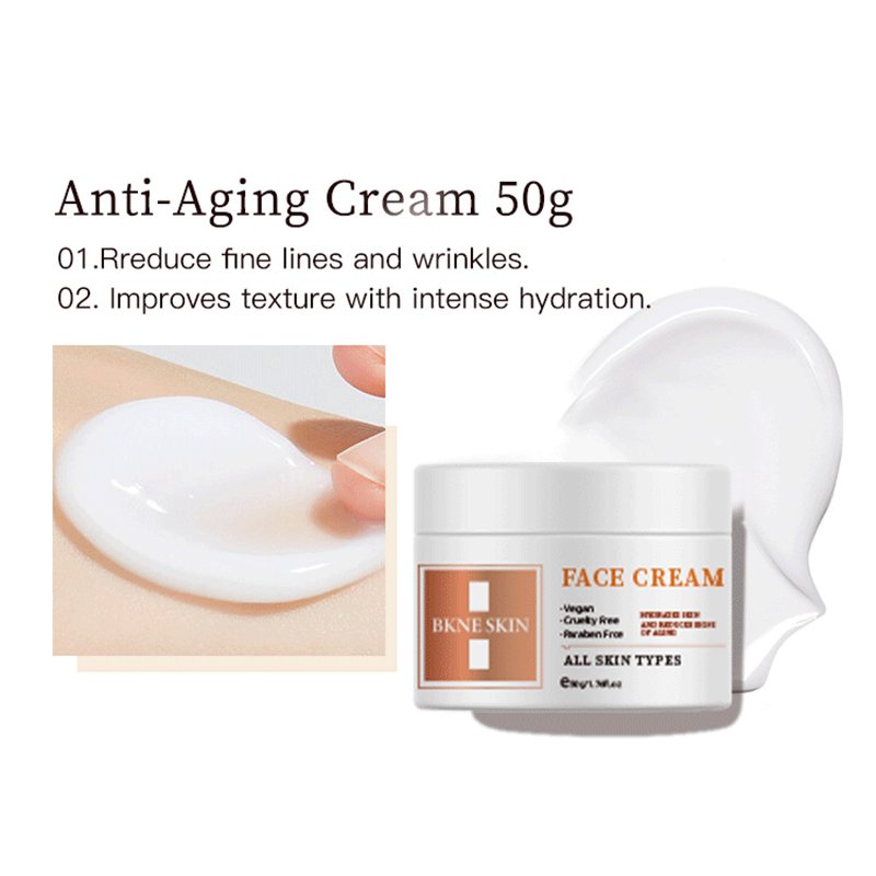 Hyaluronic Acid Face Cream with Rice Water Vitamin E Moisturizing Skin Care Product