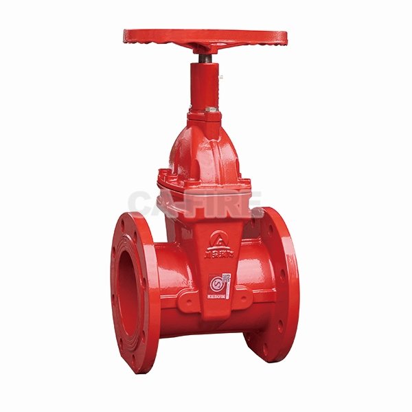 CA Fire Gate Valve 100Mm Pipe Grooved Gate Valve Fire Fighting