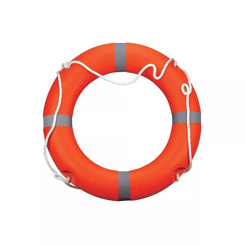 Swimming Pool Accessories Water Rescue Polyethylene Floating Life Saving Ring Buoy