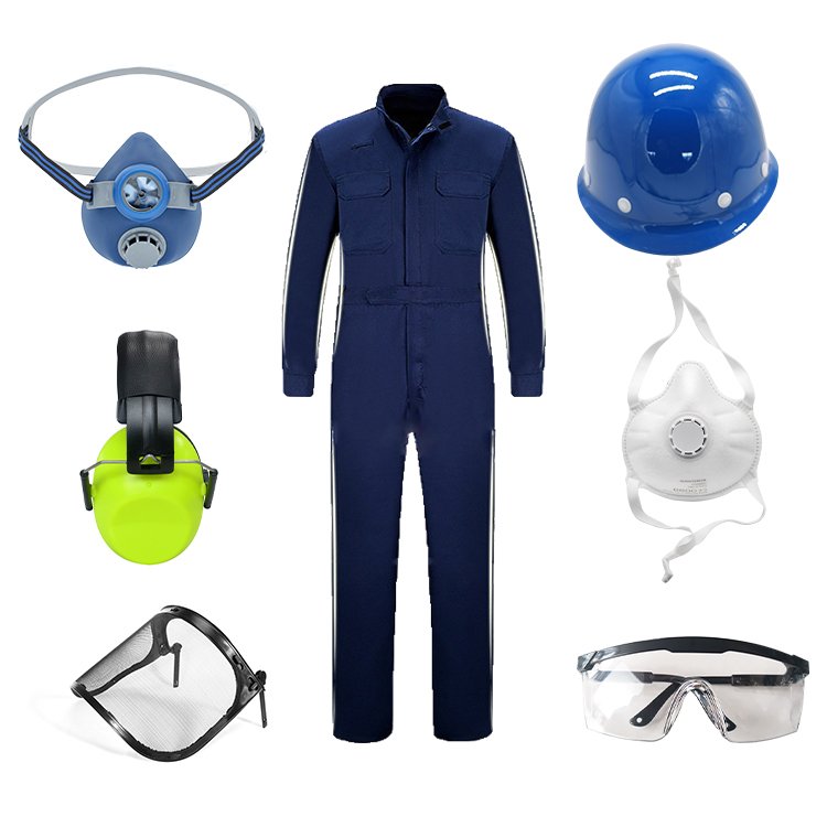 Hot Sale Abs Safety Whole Ppe Chain Full Range Mining Hardness Safety Ppe Kit Items Equipment