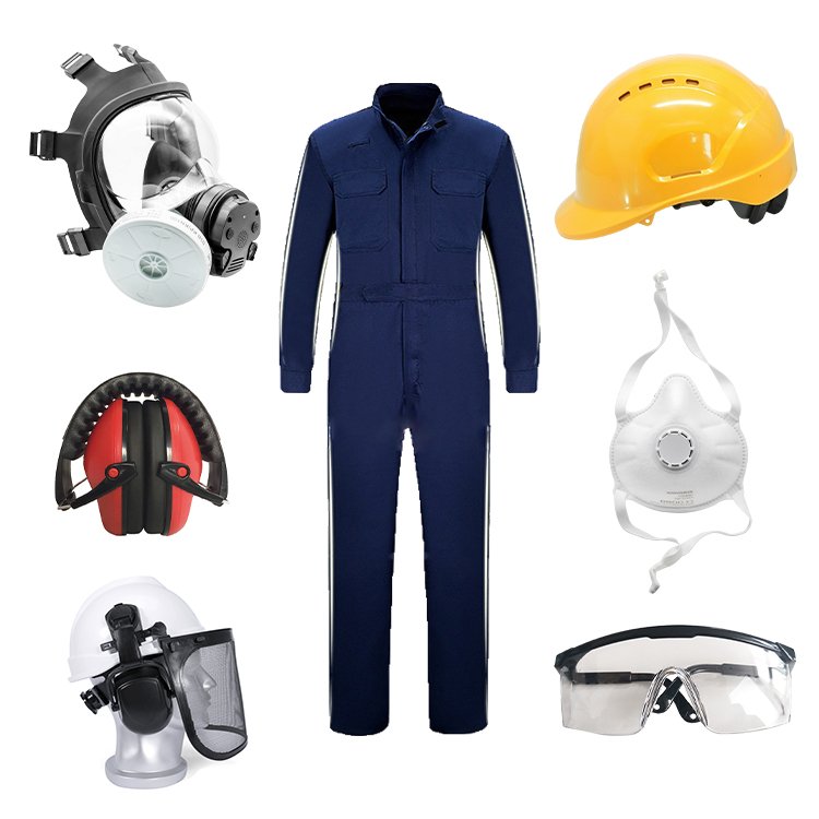 Hot Sale Abs Safety Whole Ppe Chain Full Range Mining Hardness Safety Ppe Kit Items Equipment