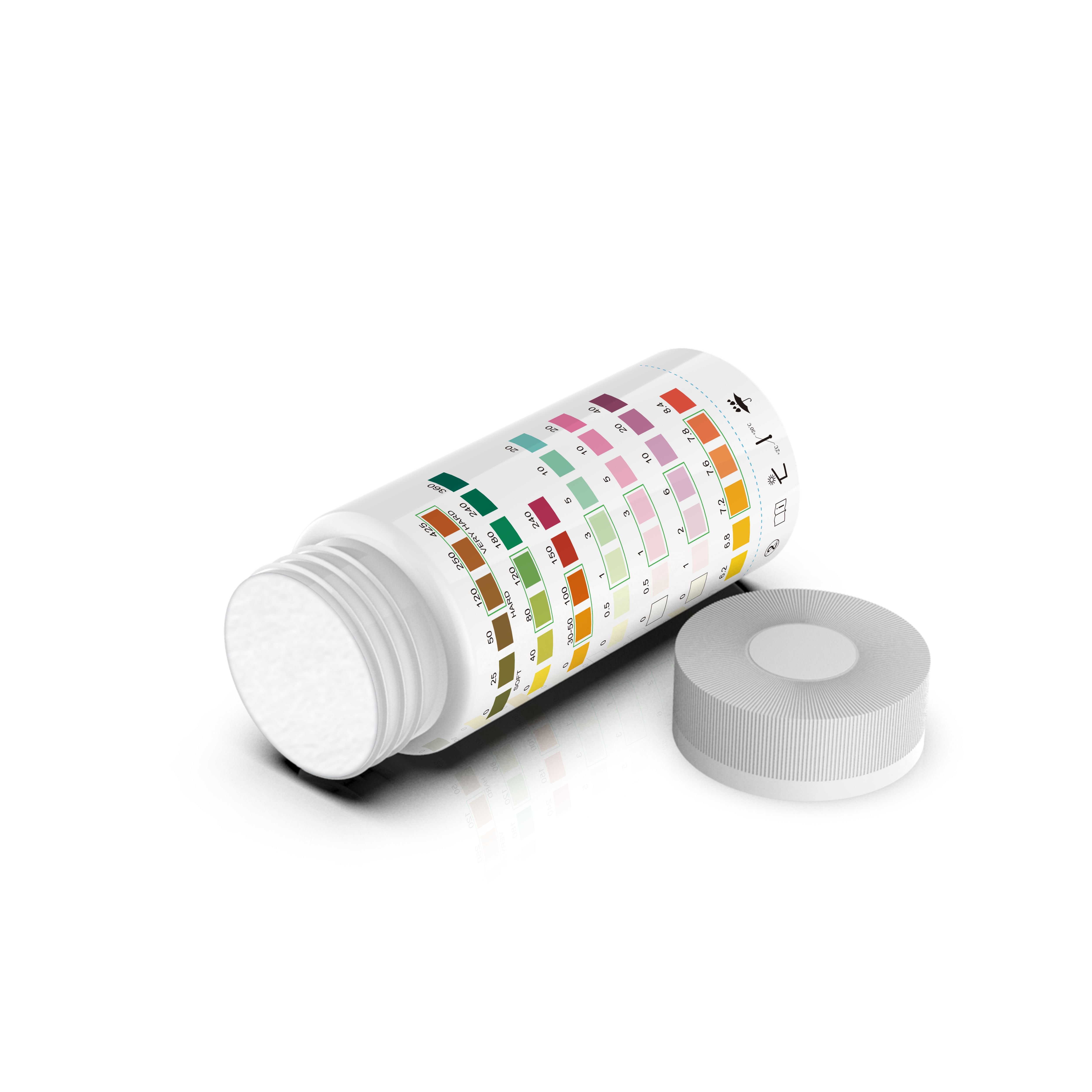 Water test 7 in 1 for Seawater, fishery water, swimming pool water pool test strips and water test strips