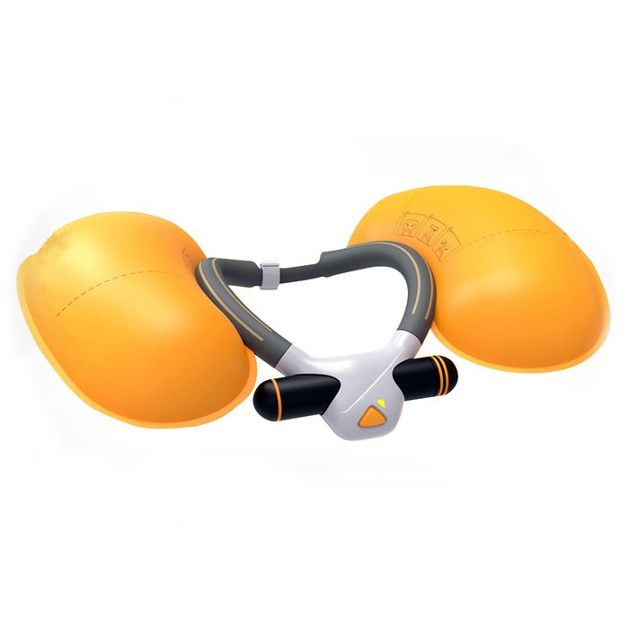 Water safety device swimmer floatation necklaces