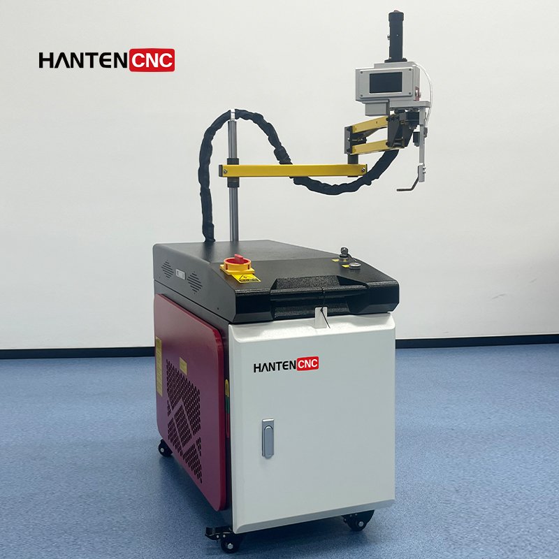 China brand HANTENA 1500w handheld metal laser welding machine automotive electronic welding for battery cells