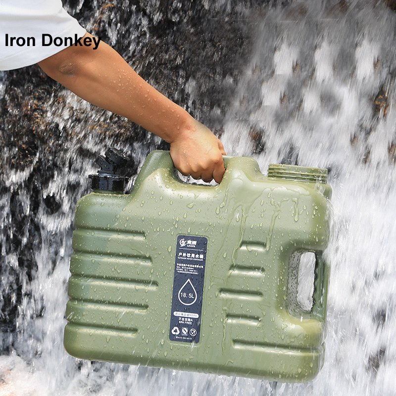 IRONDONKEY 11L JETSHARK Outdoor Water Dispenser Camping Portable Emergency Water Storage Bucket
