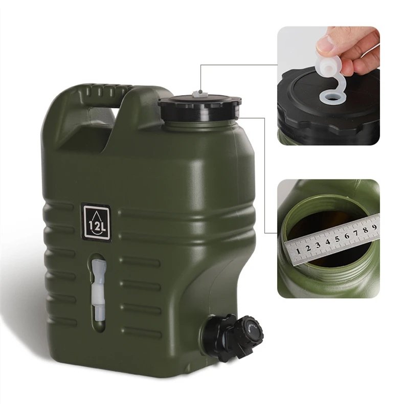 IRONDONKEY 11L JETSHARK Outdoor Water Dispenser Camping Portable Emergency Water Storage Bucket