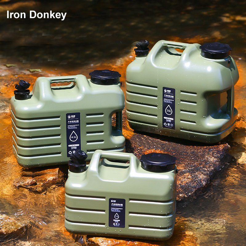 IRONDONKEY 11L JETSHARK Outdoor Water Dispenser Camping Portable Emergency Water Storage Bucket