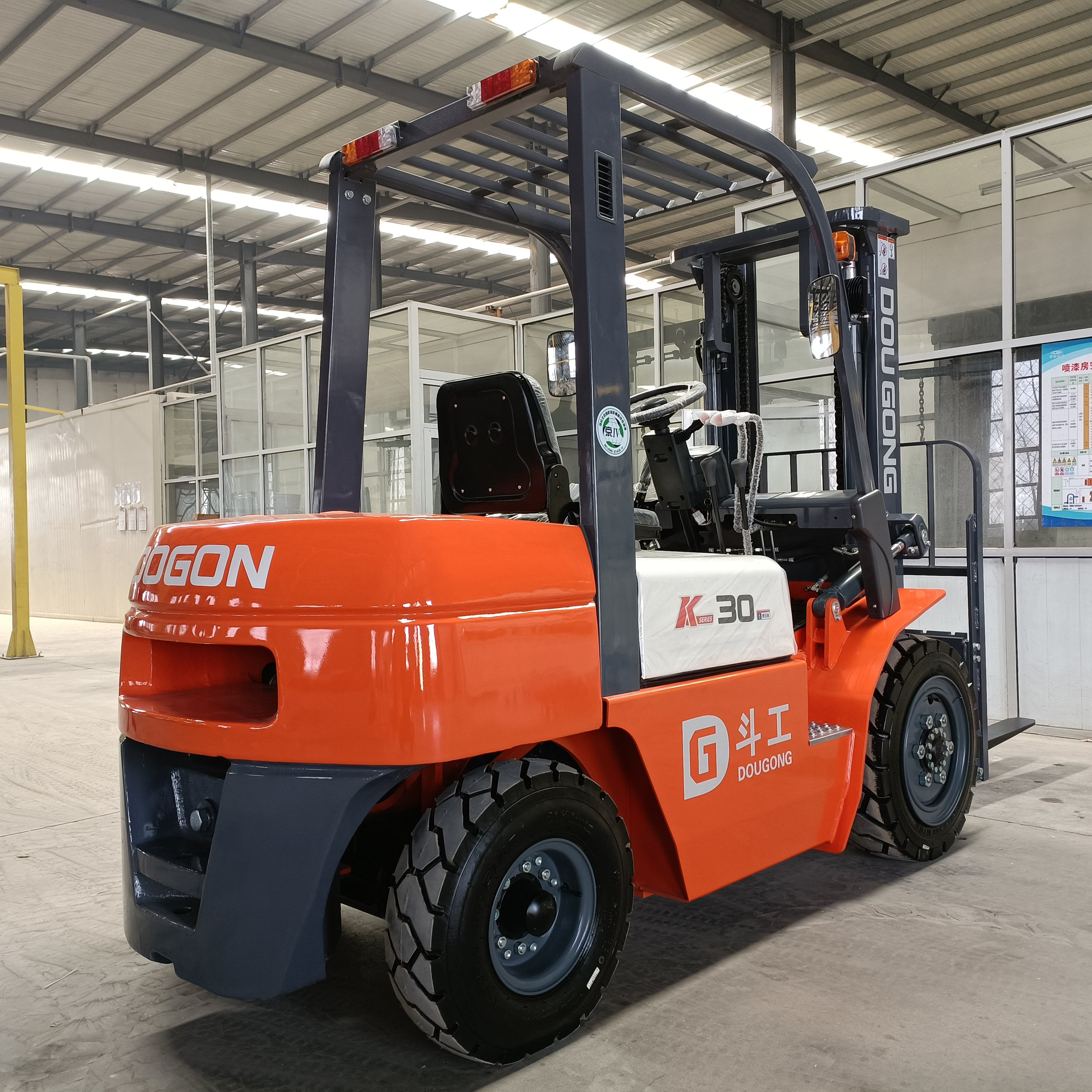 Handling electric forklift diesel forklift 3 tons 3.5 tons diesel forklift price