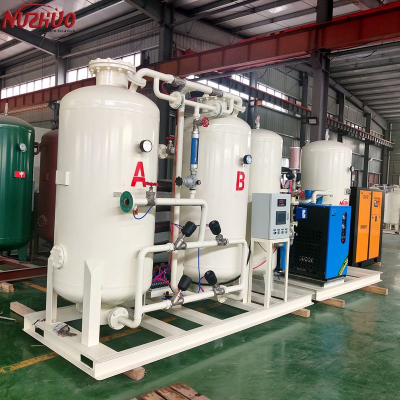 NUZHUO Oxygen Cylinder Refilling Machine Suitable Oxygen Production Station PSA Oxygen Unit O2