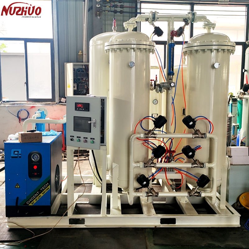 NUZHUO Oxygen Cylinder Refilling Machine Suitable Oxygen Production Station PSA Oxygen Unit O2