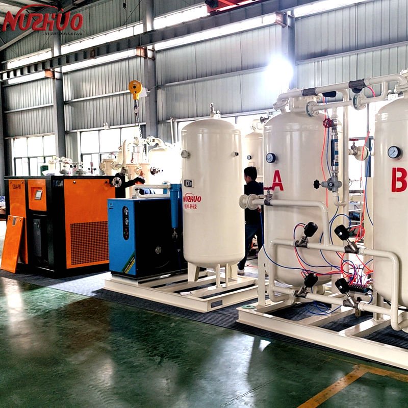 NUZHUO Oxygen Cylinder Refilling Machine Suitable Oxygen Production Station PSA Oxygen Unit O2