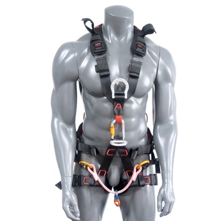 Full-body safety Belt Multi-tooth Ring Protection Rescue Rock Climbing Fall Protection Equipment