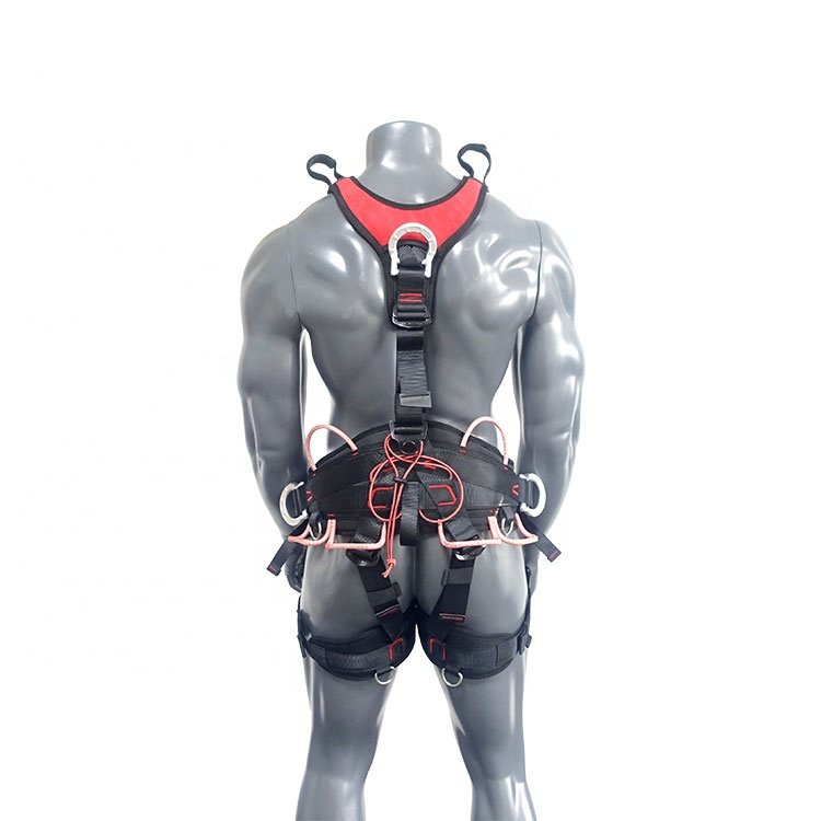Full-body safety Belt Multi-tooth Ring Protection Rescue Rock Climbing Fall Protection Equipment