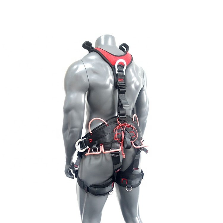 Full-body safety Belt Multi-tooth Ring Protection Rescue Rock Climbing Fall Protection Equipment
