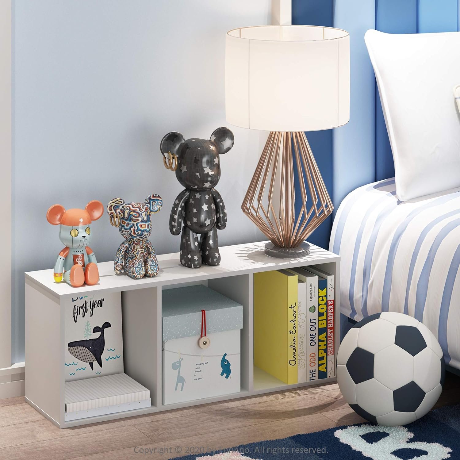 Wholesale Small 3-Tier Open Shelf Bookcase Wooden Multipurpose Bookshelf for Home Storage & Organization