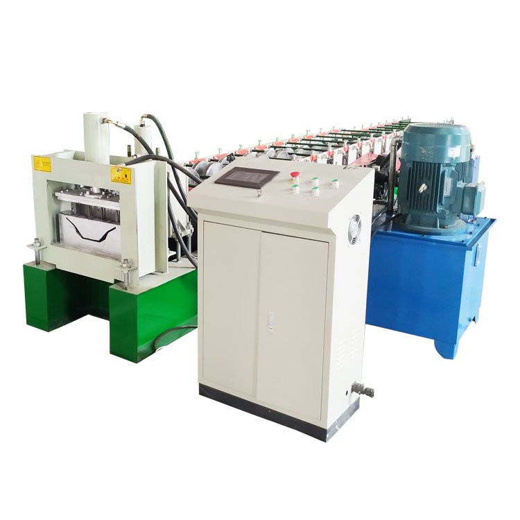 Metal Roof Rain Drain Water Gutter Making Roll Forming Machine gutter machine portable roll form
