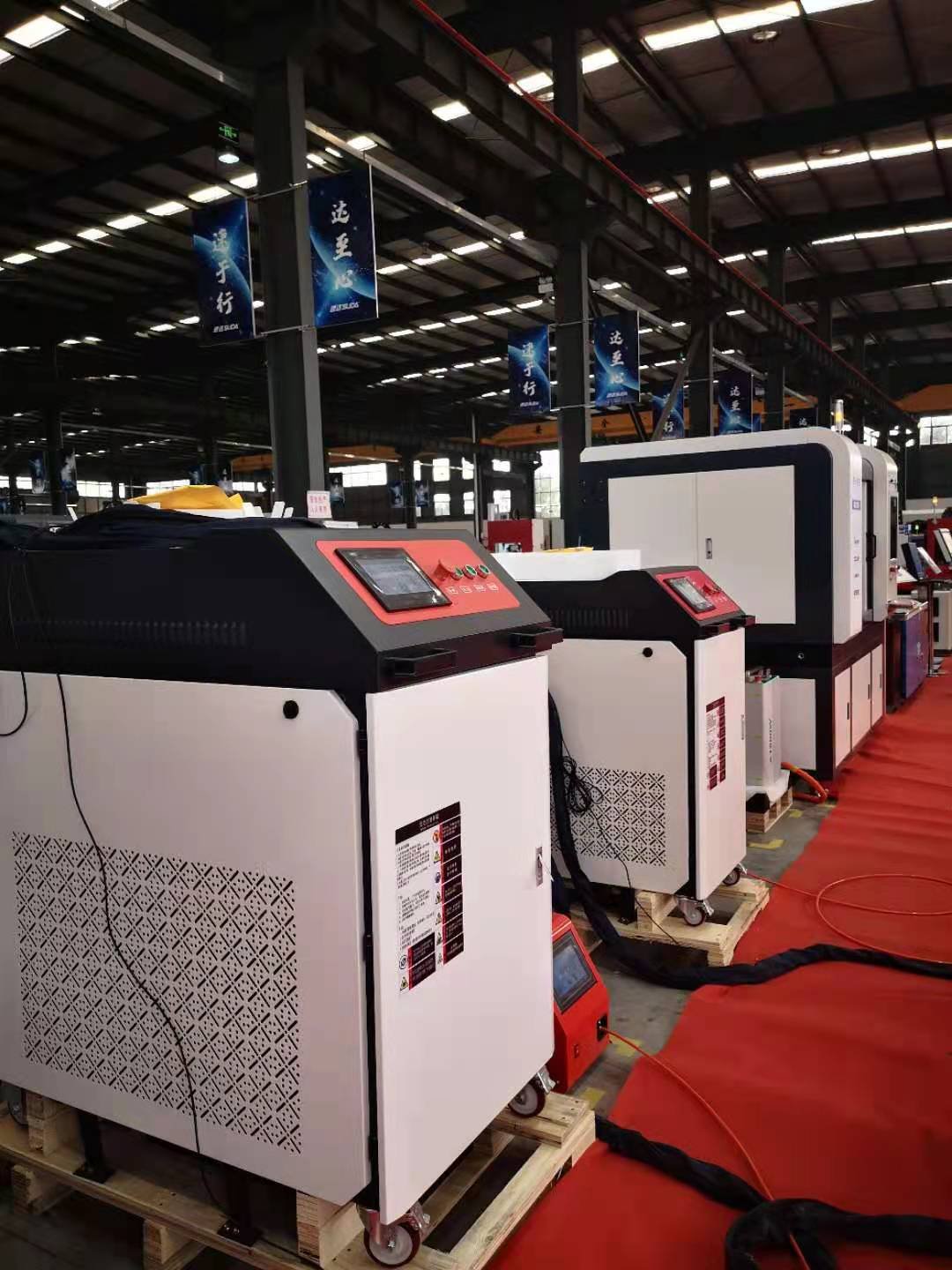 Professional Fiber Laser Welding Machine for 5mm Thick Plate Welding can be used for complex and irregular welding