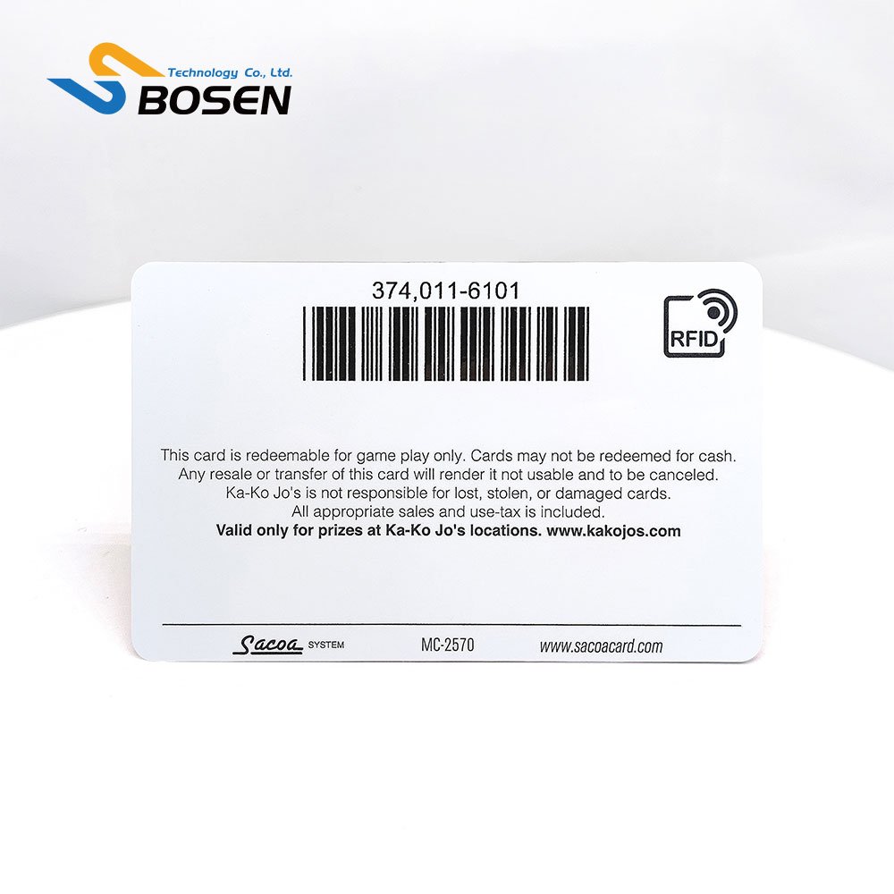 Matte Black Plastic PVC NFC Card Social Media Digital Business NFC Card With QR Code