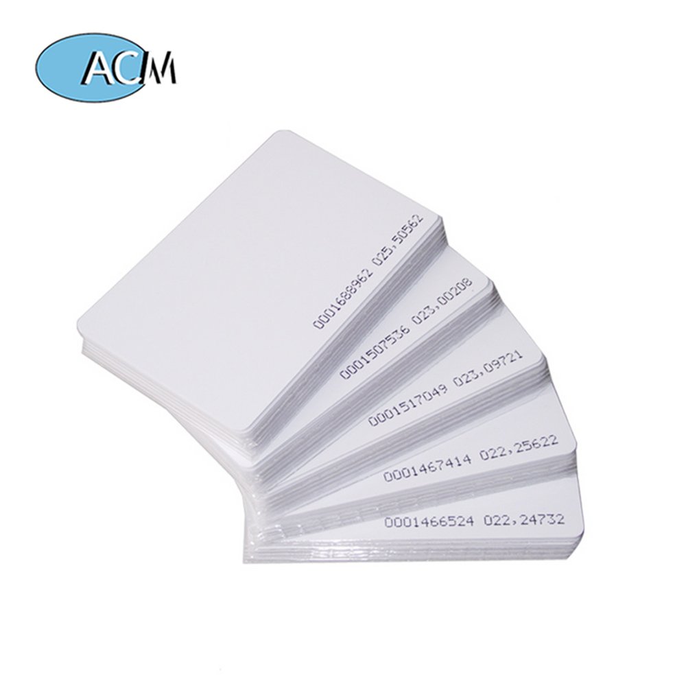 Custom Printing NFC Blank Smart Card 125Khz EM Proximity Chip Card pvc id Waterproof Plastic Magnetic Card