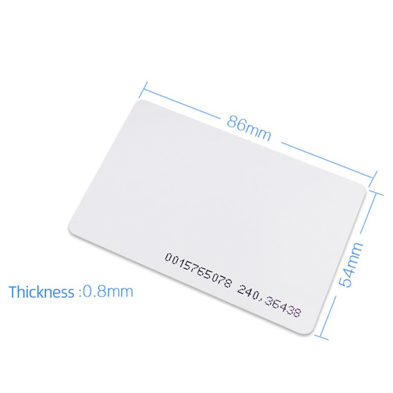 Custom Printing NFC Blank Smart Card 125Khz EM Proximity Chip Card pvc id Waterproof Plastic Magnetic Card
