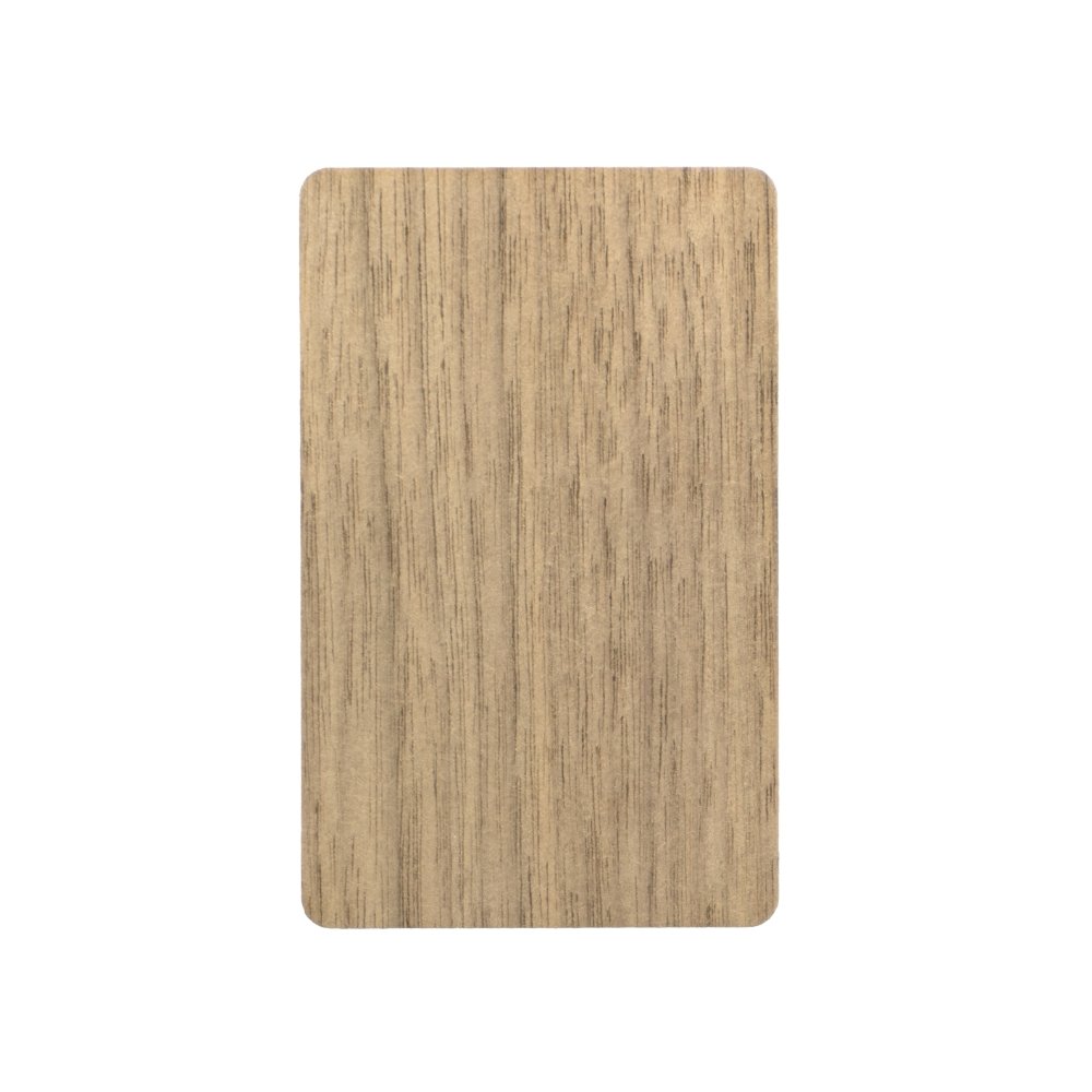 Irregular rfid card custom carte rfid bamboo card