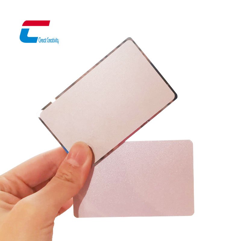 Personalized NFC Metal Bank Card with NFC Chip Brushed Metal NFC Card for Payment