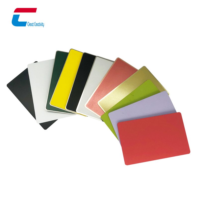 Personalized NFC Metal Bank Card with NFC Chip Brushed Metal NFC Card for Payment