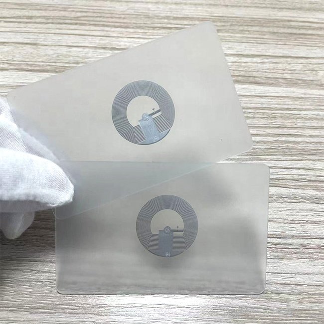 Custom design Pvc Contactless Smart Chip Black Card Access Control Nfc Rfid Business Card