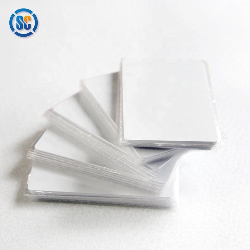 Sencan Custom Printing NFC Blank Smart Card 13.56mhz high frequency Card pvc IC blank nfc rfid card