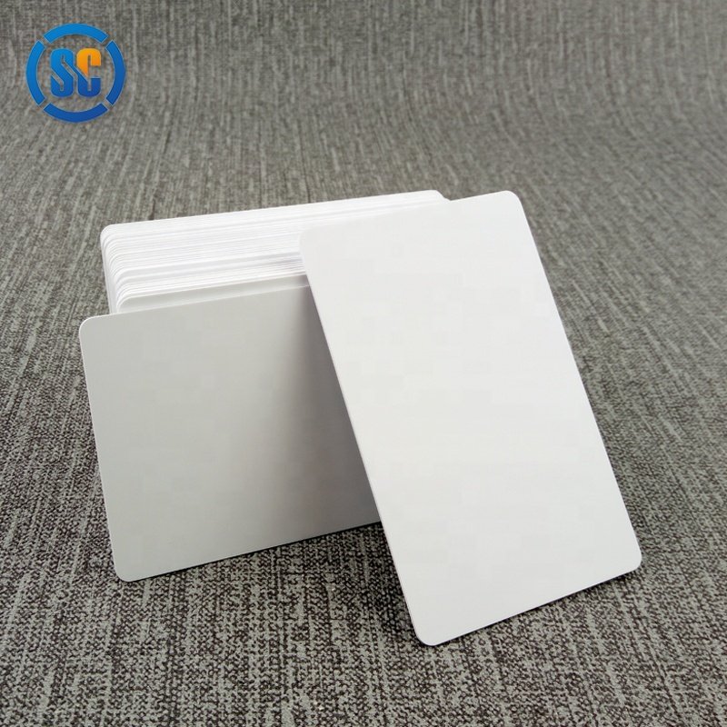 Sencan Custom Printing NFC Blank Smart Card 13.56mhz high frequency Card pvc IC blank nfc rfid card