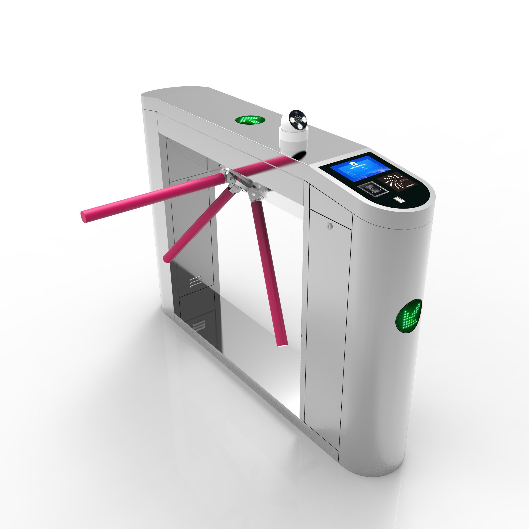 custom multi-language online booking ticket event ticketing system use for tourist scenic area libraries Swing Barrier Turnstile