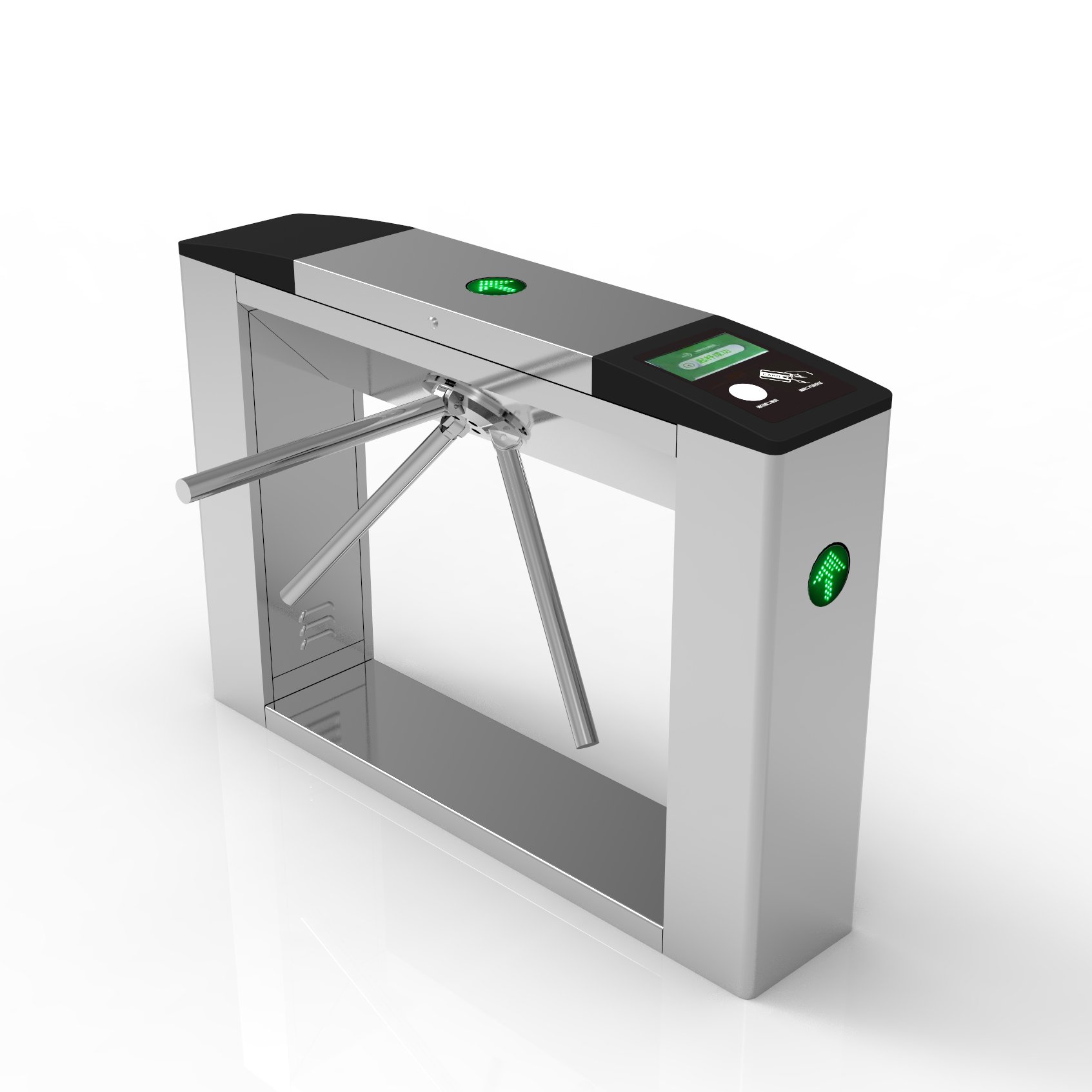 custom multi-language online booking ticket event ticketing system use for tourist scenic area libraries Swing Barrier Turnstile